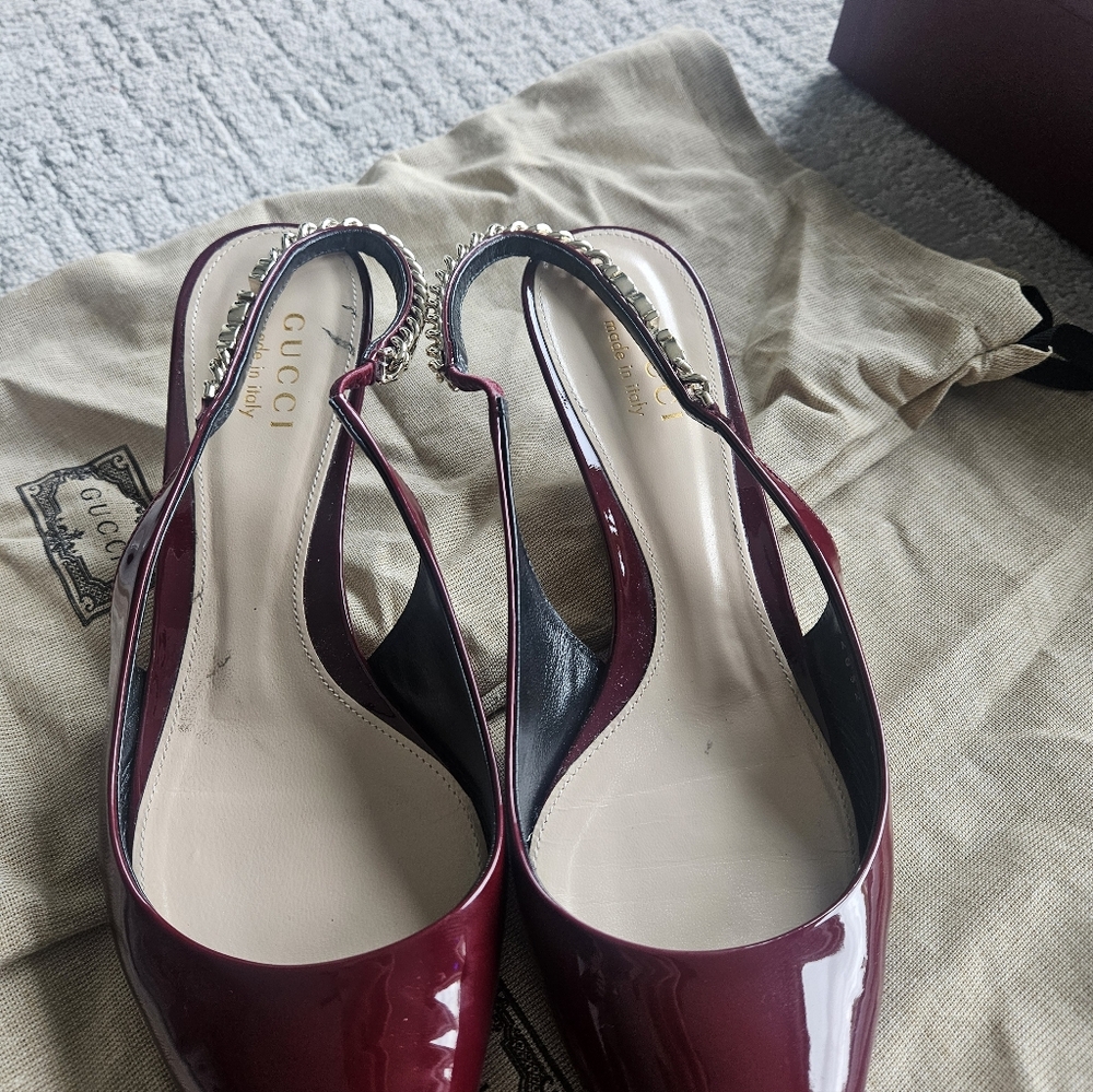 Gucci SIGNORIA Sling Backs - Picture 6 of 6
